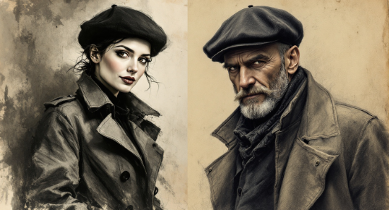 two shifty strangers